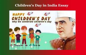 Children's Day in India Essay