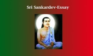 Sri Sankardev-Essay